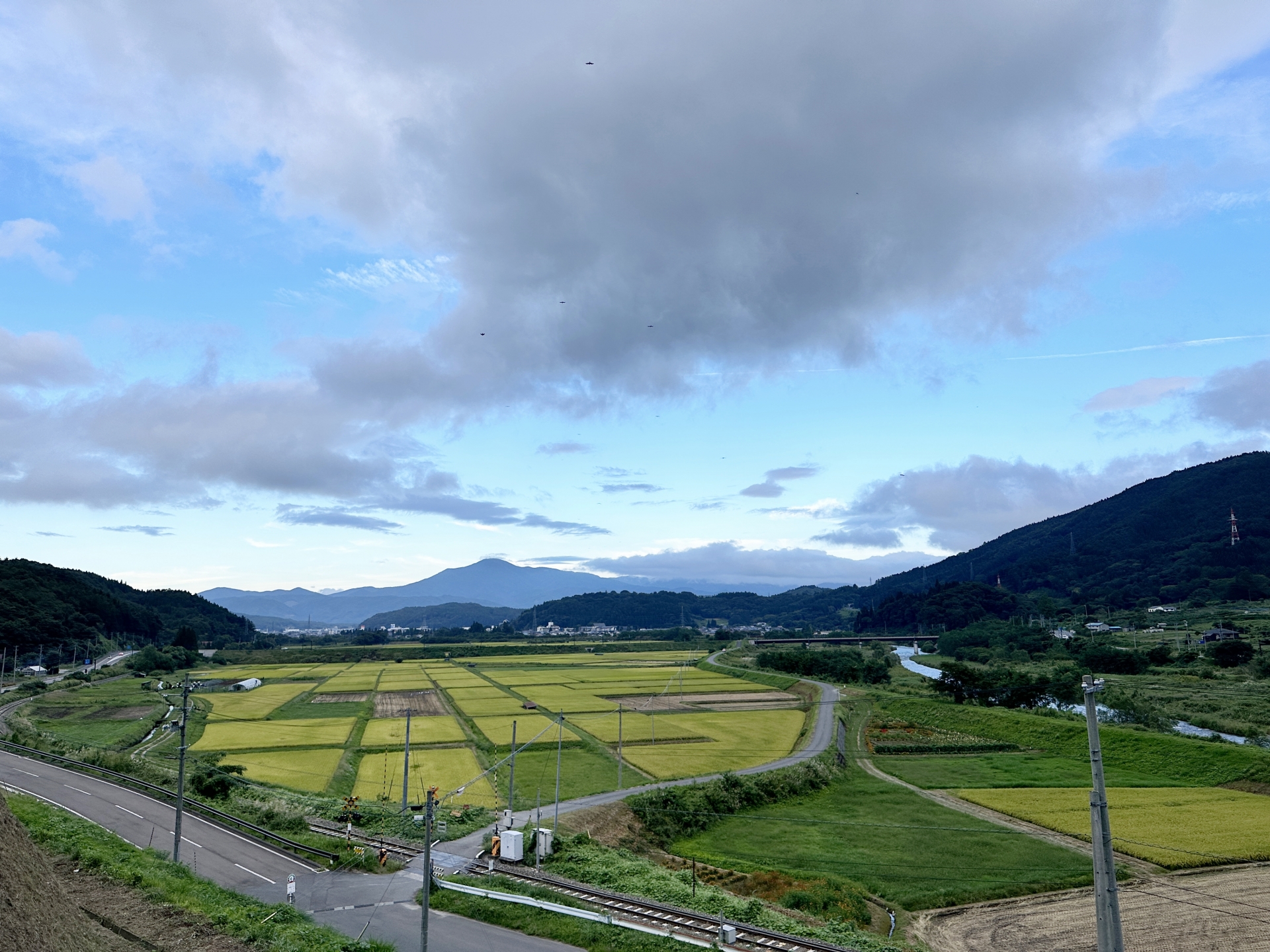 遠野の田園風景